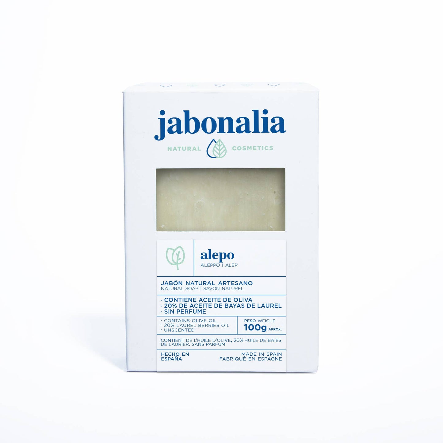 Jabón artesano de Alepo 20% Premium