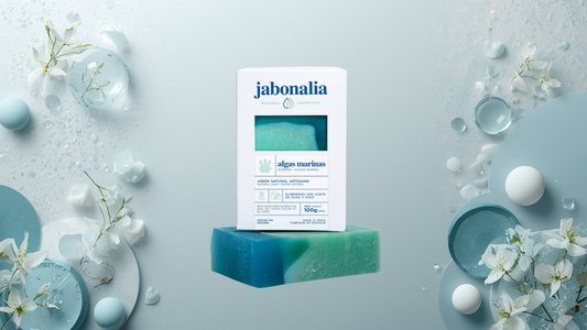 Jabón artesano de algas marinas: limpieza purificante y energía natural para tu piel