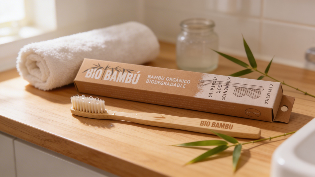 Cepillo de Dientes Adulto BioBambú 0% Plástico: La Alternativa Ecológica para tu Higiene Oral