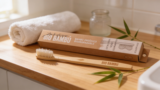 Cepillo de Dientes Adulto BioBambú 0% Plástico: La Alternativa Ecológica para tu Higiene Oral