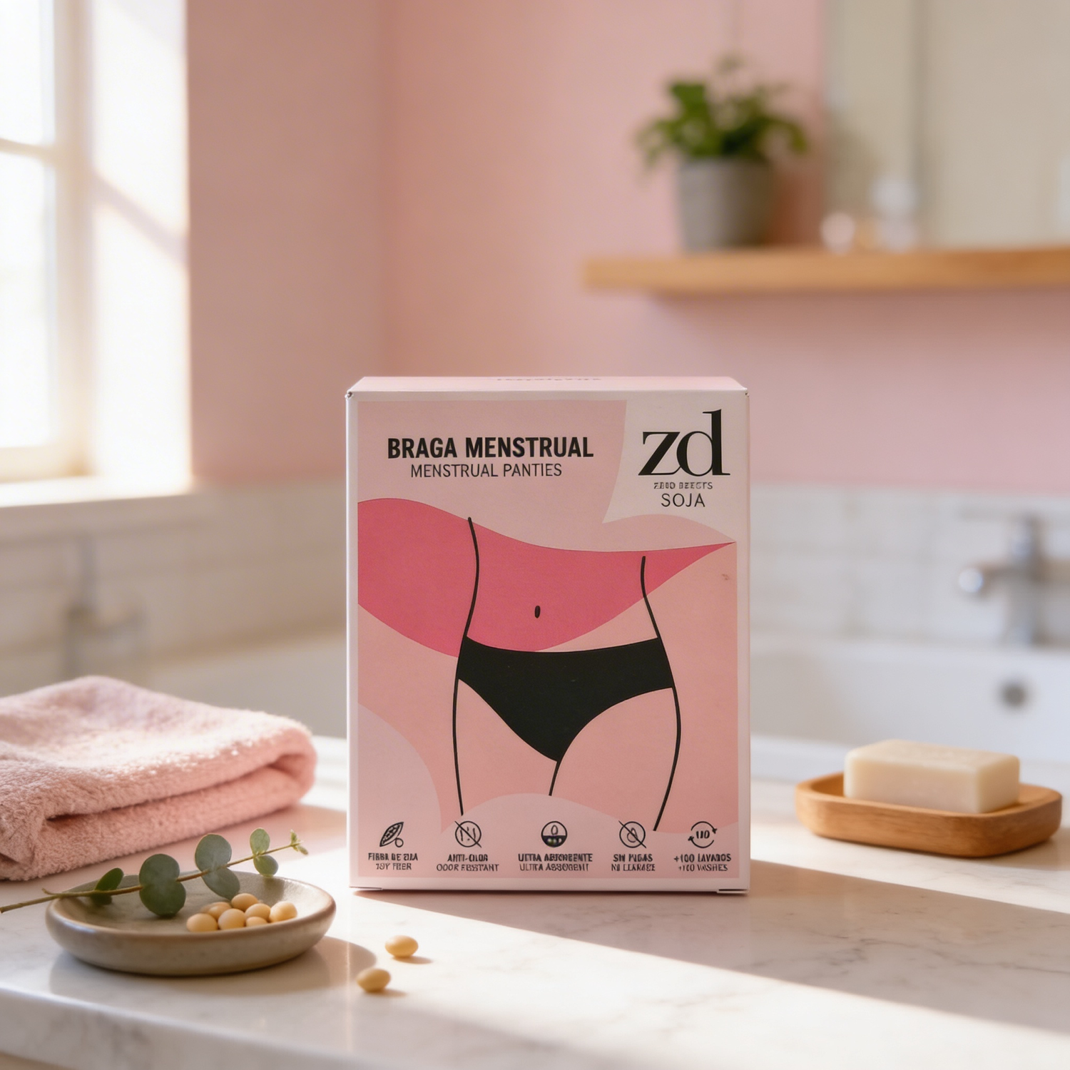 Ropa interior para menstruación