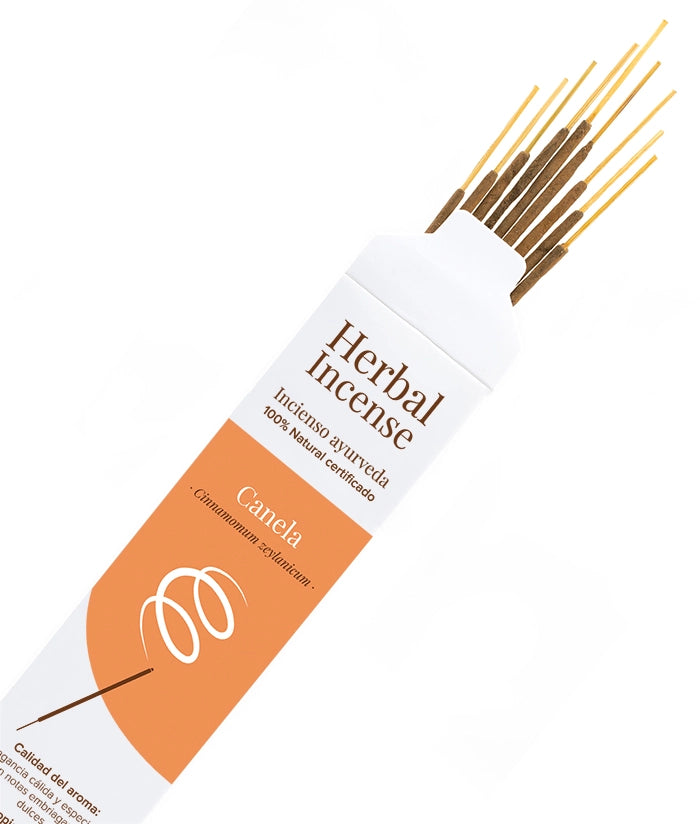 Incienso ecológico BioAroma Canela. Fair Trade. 0% plástico