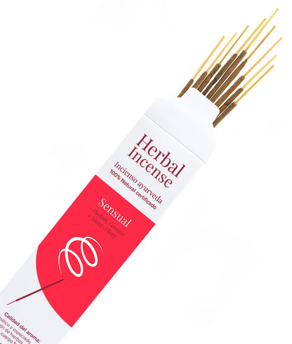 Incienso ecológico BioAroma Sensual. Fair Trade. 0% plástico