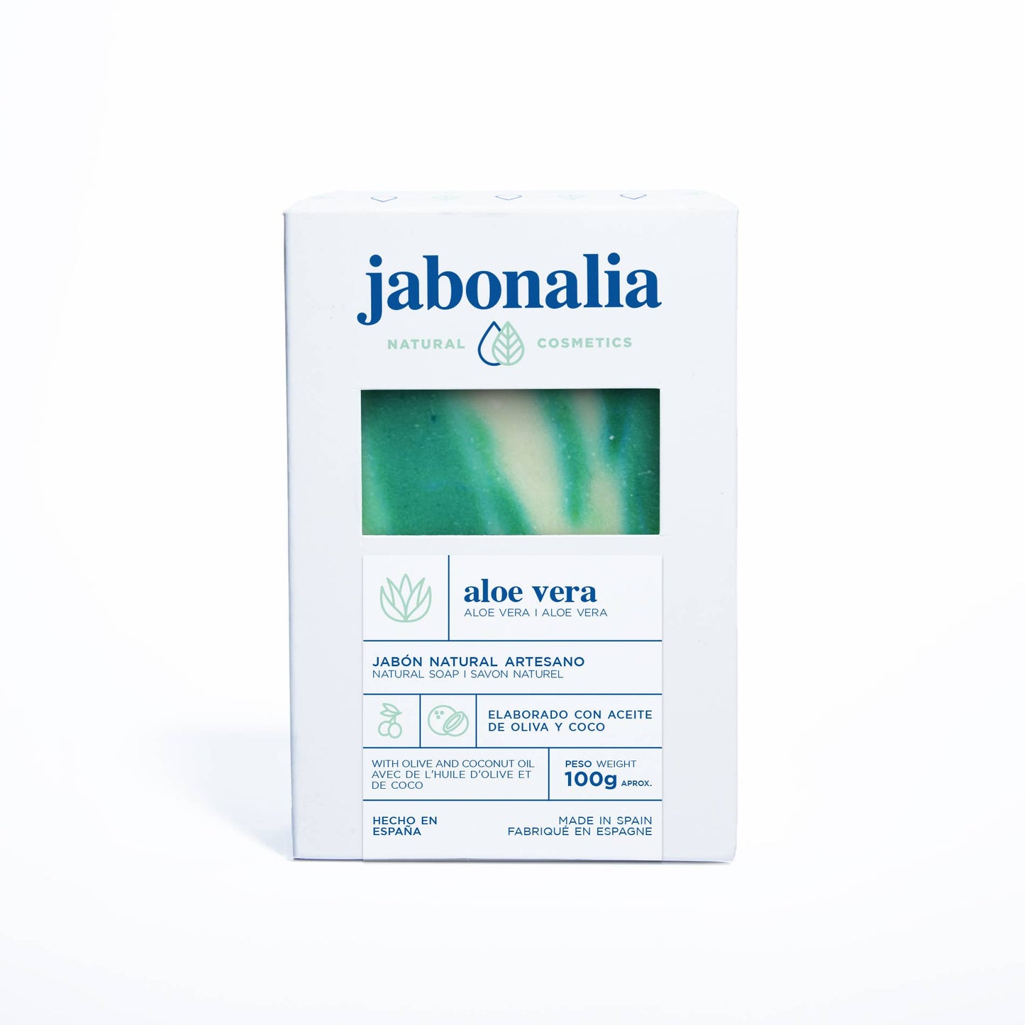 Jabón artesano Aloe Vera