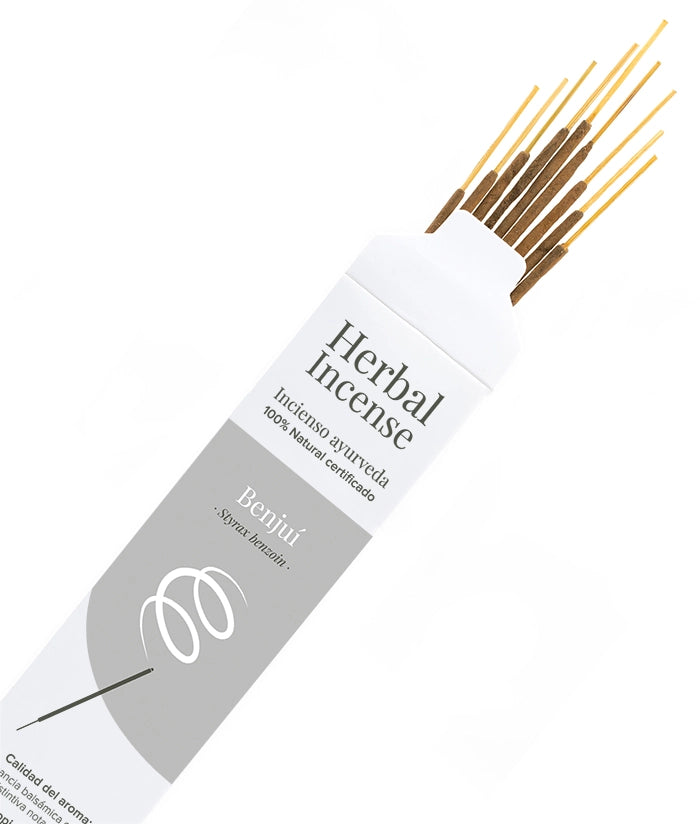 Incienso ecológico BioAroma Benjuí. Fair Trade. 0% plástico