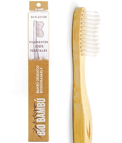 Cepillo de dientes Adulto BioBambú. 0% plástico.