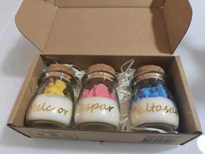 PACK 3 VELAS AROMÁTICAS CON WAX MELTS