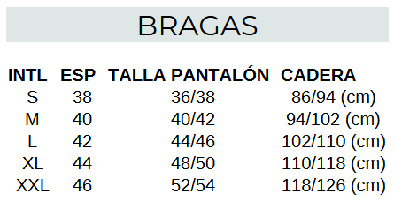 Pack 2 Braguitas menstruales MIRTA para adolescentes con alta absorción