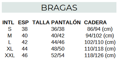Pack 2 Braguitas menstruales MIRTA para adolescentes con alta absorción